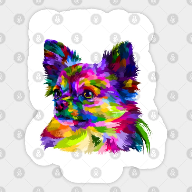 Best Chihuahua Mom Ever Sticker by creative